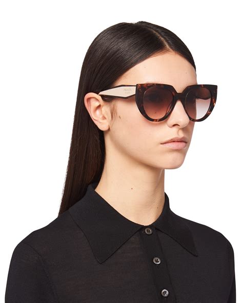 Prada white sunglasses women